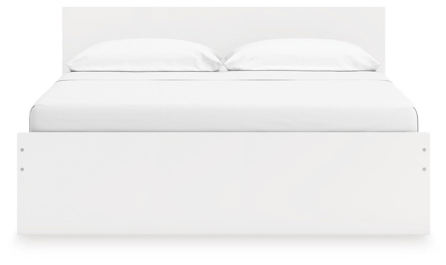 Cama Onita King con plataforma y 2 compartimentos laterales