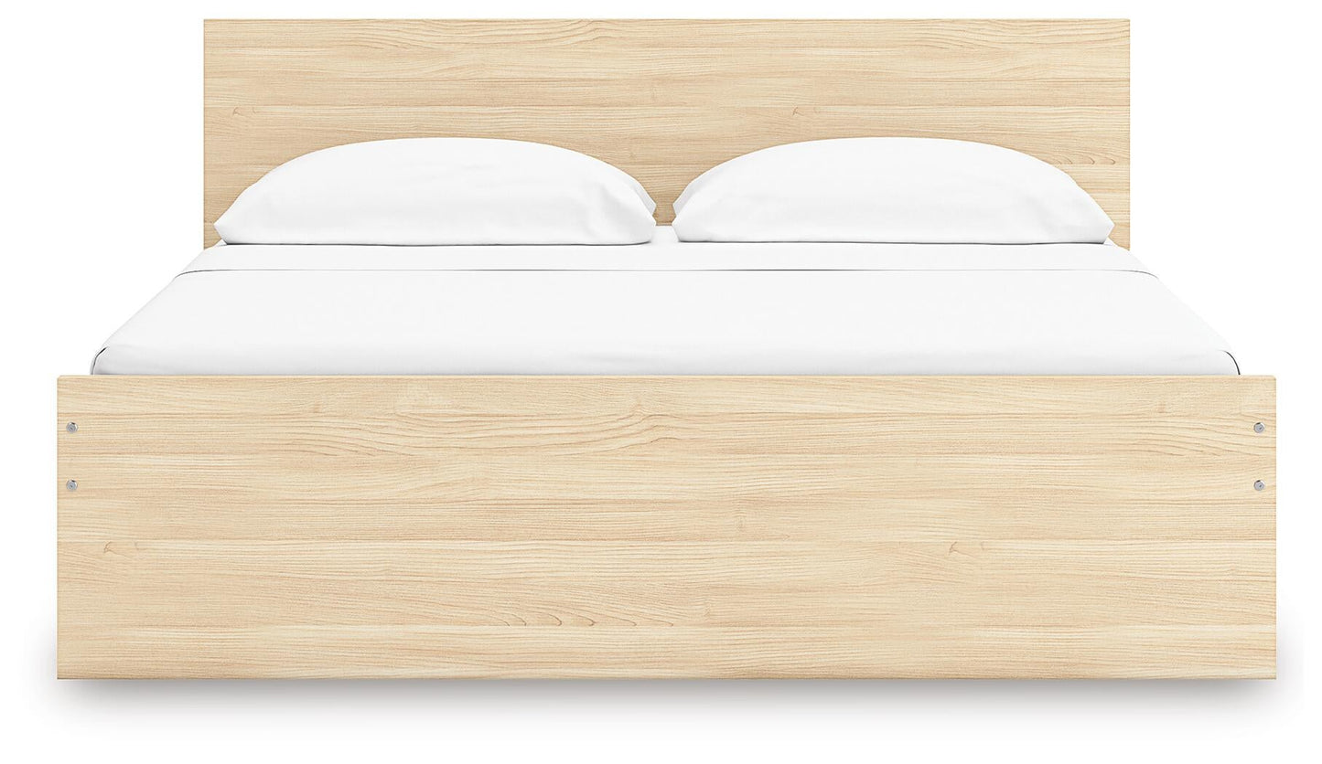 Cama Onita King con plataforma y 2 compartimentos laterales