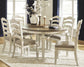 Mesa de comedor Realyn y 6 sillas