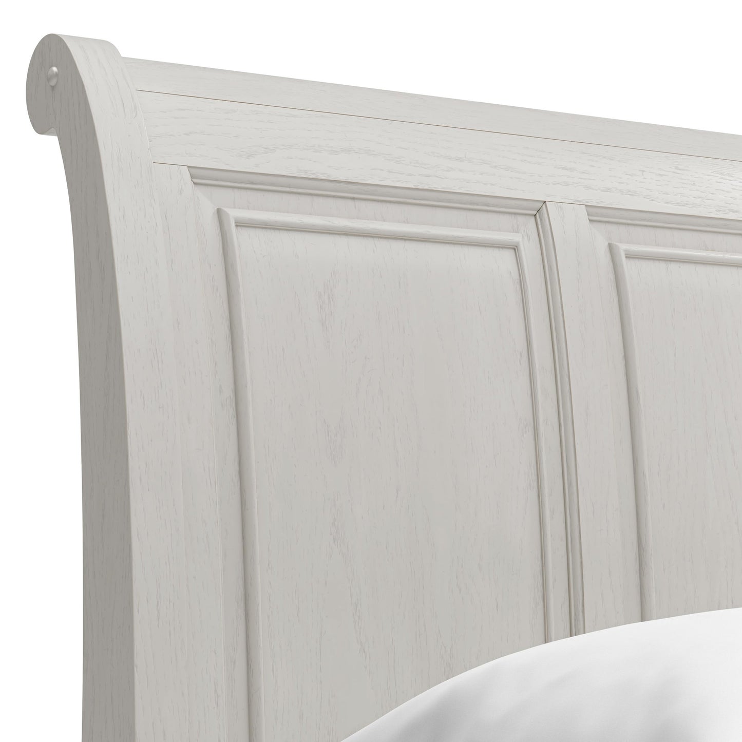 Cama de trineo Robbinsdale California King con almacenamiento y tocador con espejo