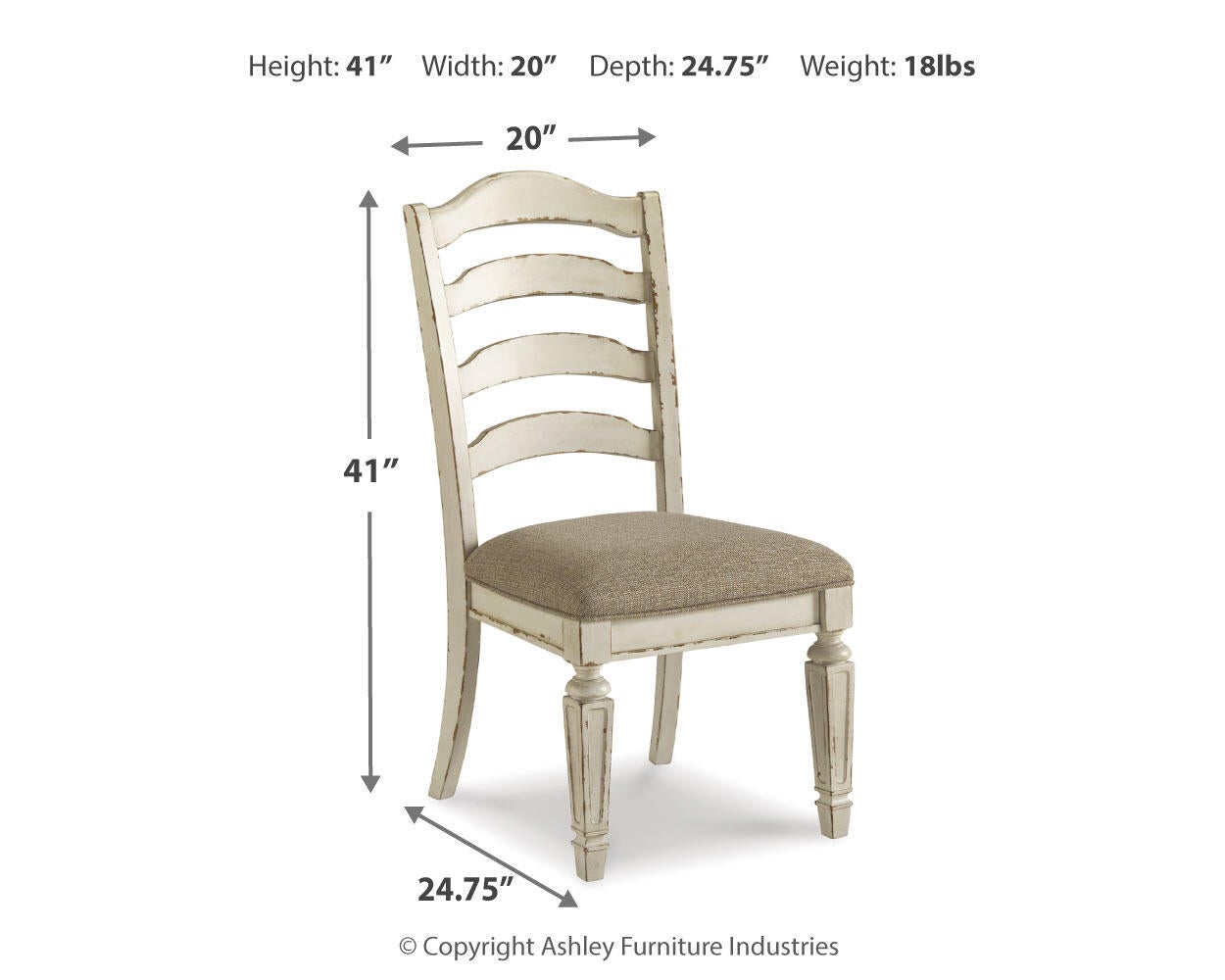 Silla auxiliar Realyn Dining UPH (2/CN)