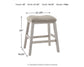 Taburete tapizado Skempton (2/CN)