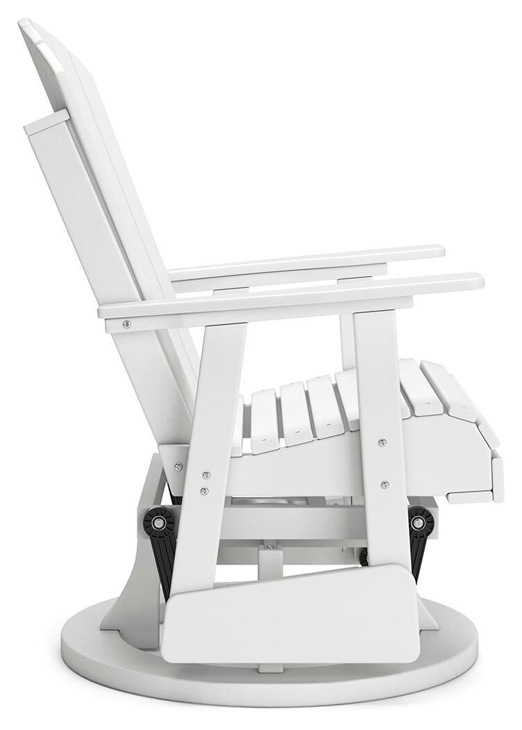 Silla mecedora giratoria Hyland Wave