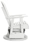 Silla mecedora giratoria Hyland Wave