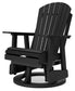Silla mecedora giratoria Hyland Wave