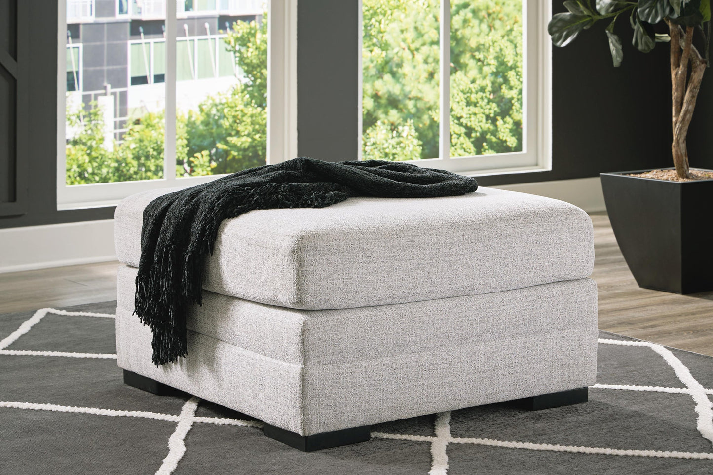 Puf decorativo extragrande Koralynn