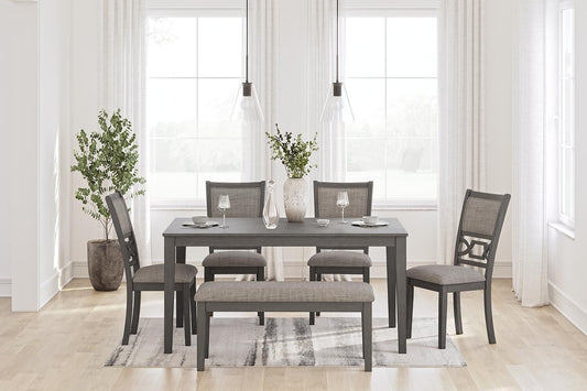 Juego de mesa de comedor Wrenning (6/CN)