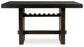 Mesa de comedor rectangular Burkhaus