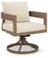 Sillón giratorio Serene Bay con cojín (2/CN)