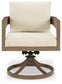 Sillón giratorio Serene Bay con cojín (2/CN)