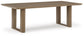 Mesa de comedor rectangular Serene Bay con opción UMB