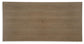 Mesa de comedor rectangular Serene Bay con opción UMB