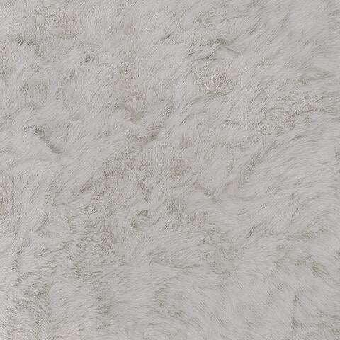 Puf decorativo extragrande de peluche suave