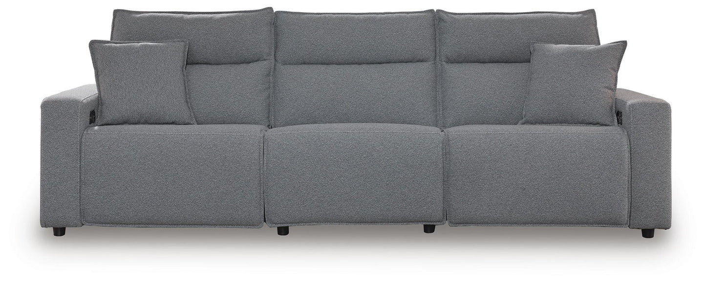 Sofá seccional reclinable eléctrico de 3 piezas ModMax II