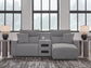 Sofá seccional reclinable eléctrico de 3 piezas ModMax II con chaise longue