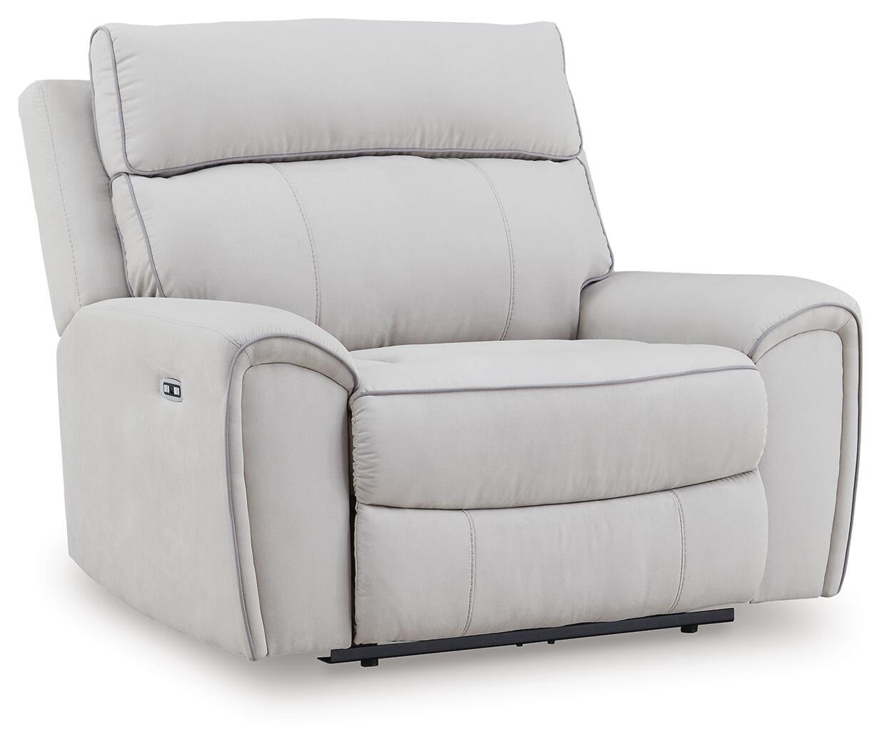Sillón reclinable eléctrico Social Pointe con reposacabezas ajustable