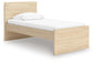Cama de plataforma con dos paneles Onita