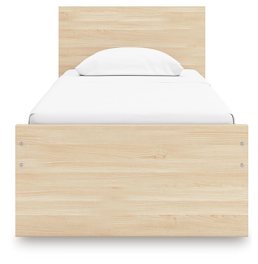 Cama de plataforma con dos paneles Onita