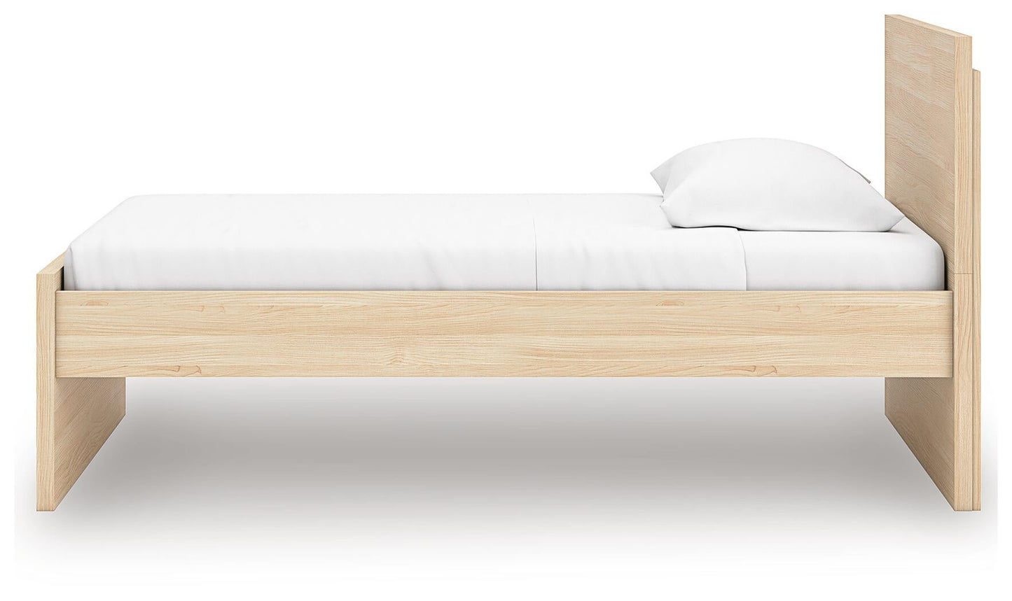 Cama de plataforma con dos paneles Onita