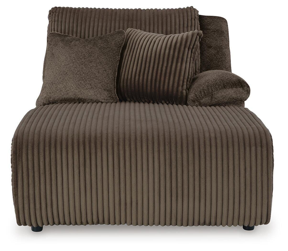 Sofá seccional de 3 piezas con chaise longue de gama alta