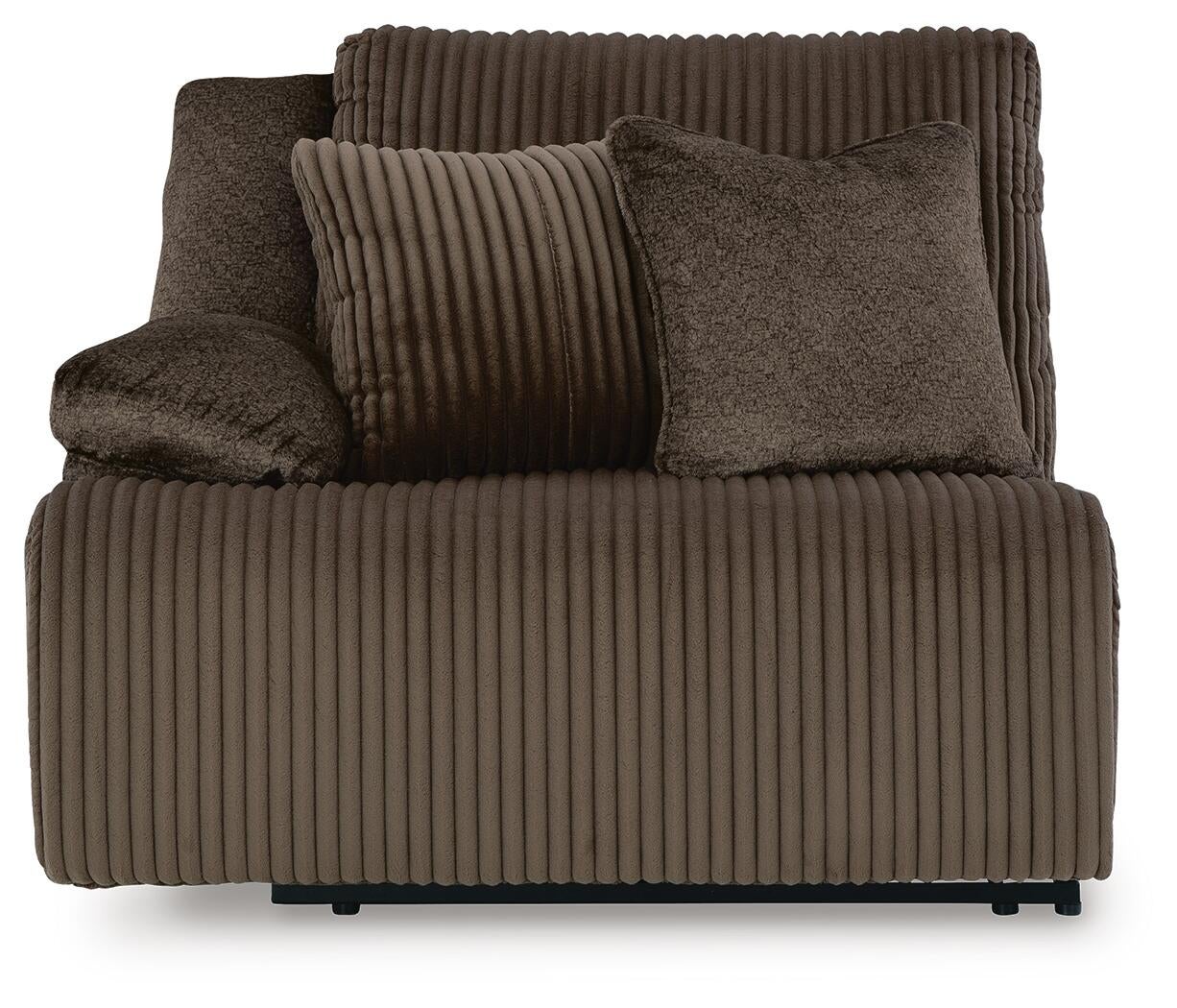 Sofá seccional de 3 piezas con chaise longue de gama alta