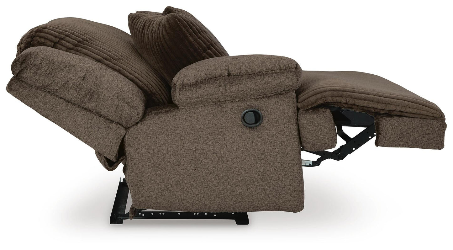Sofá seccional de 3 piezas con chaise longue de gama alta