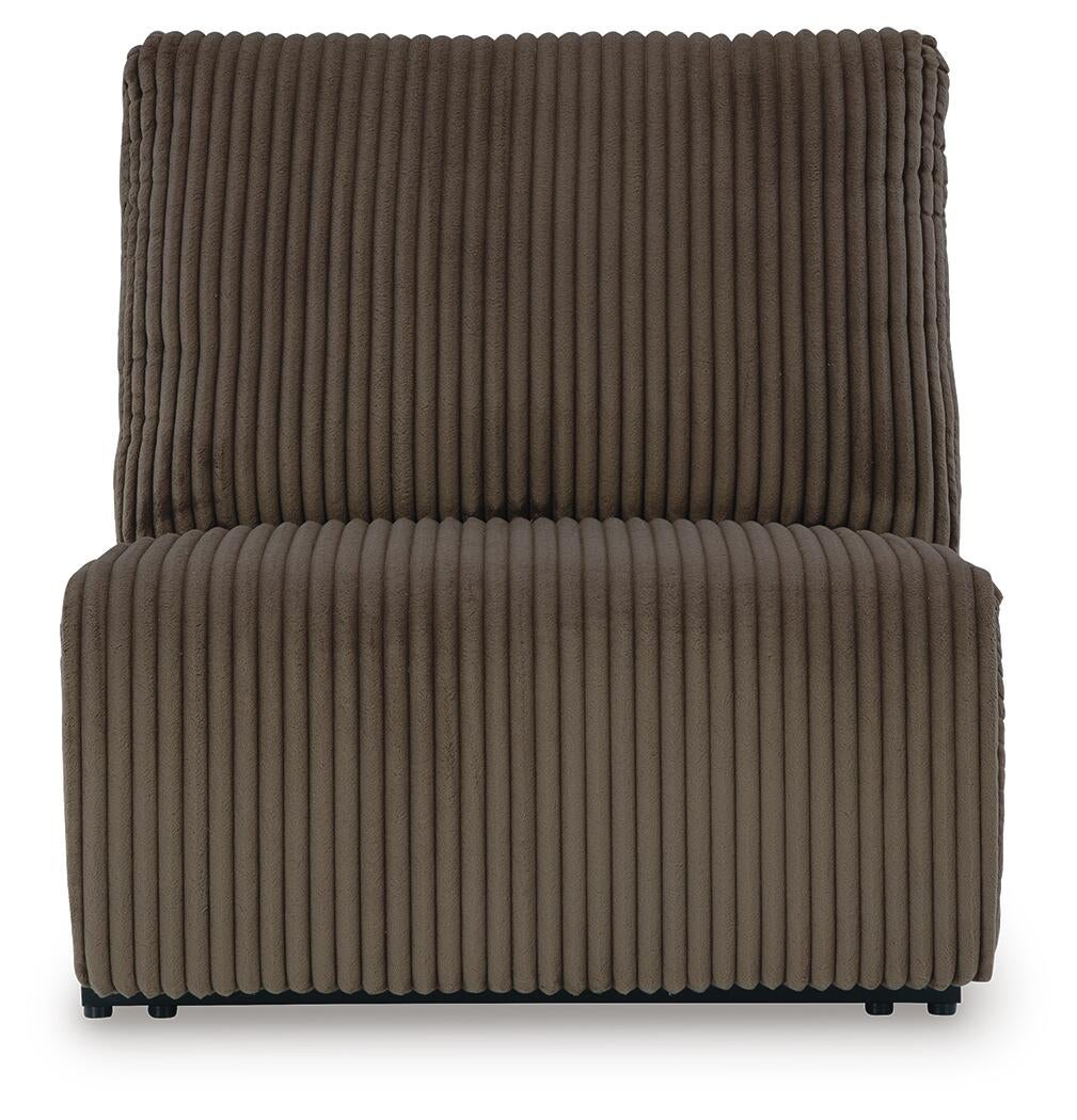Sofá seccional reclinable de 4 piezas de gama alta con chaise longue