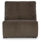 Sofá seccional reclinable de 4 piezas de gama alta con chaise longue