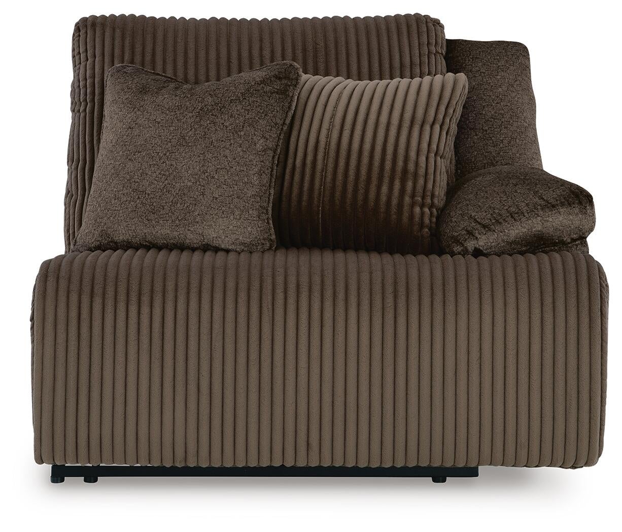 Sofá seccional reclinable de 4 piezas de gama alta con chaise longue