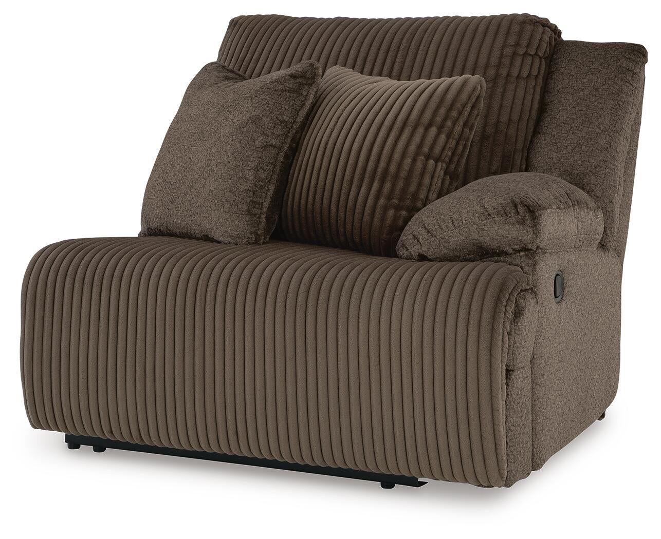 Sofá seccional reclinable de 4 piezas de gama alta con chaise longue