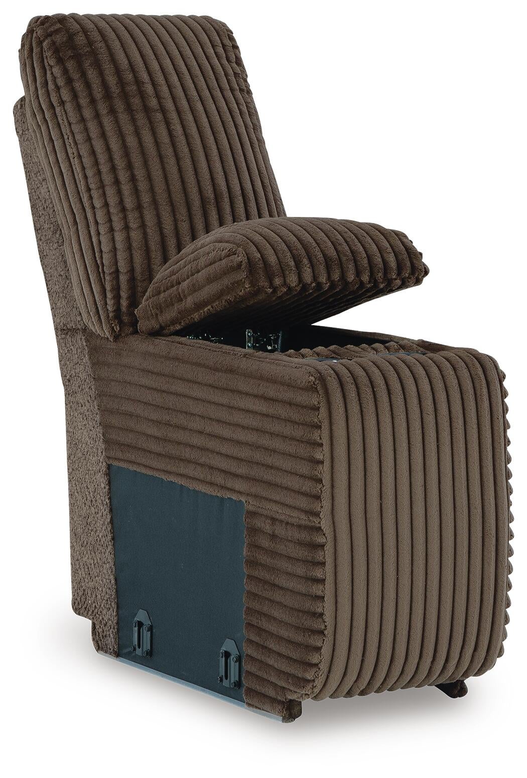 Sofá seccional reclinable de 4 piezas de gama alta con chaise longue