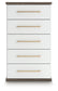 Cómoda Kendanport de cinco cajones
