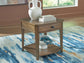 Mesa auxiliar rectangular Burkbyer