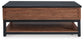 Mesa de cóctel Kallari Lift Top