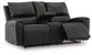 Sofá cama doble Glossmore con consola