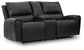 Sofá cama doble Glossmore con consola