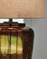 Lámpara de mesa de cristal Bainmore (1/CN)
