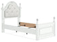 Cama doble tapizada Kozlani