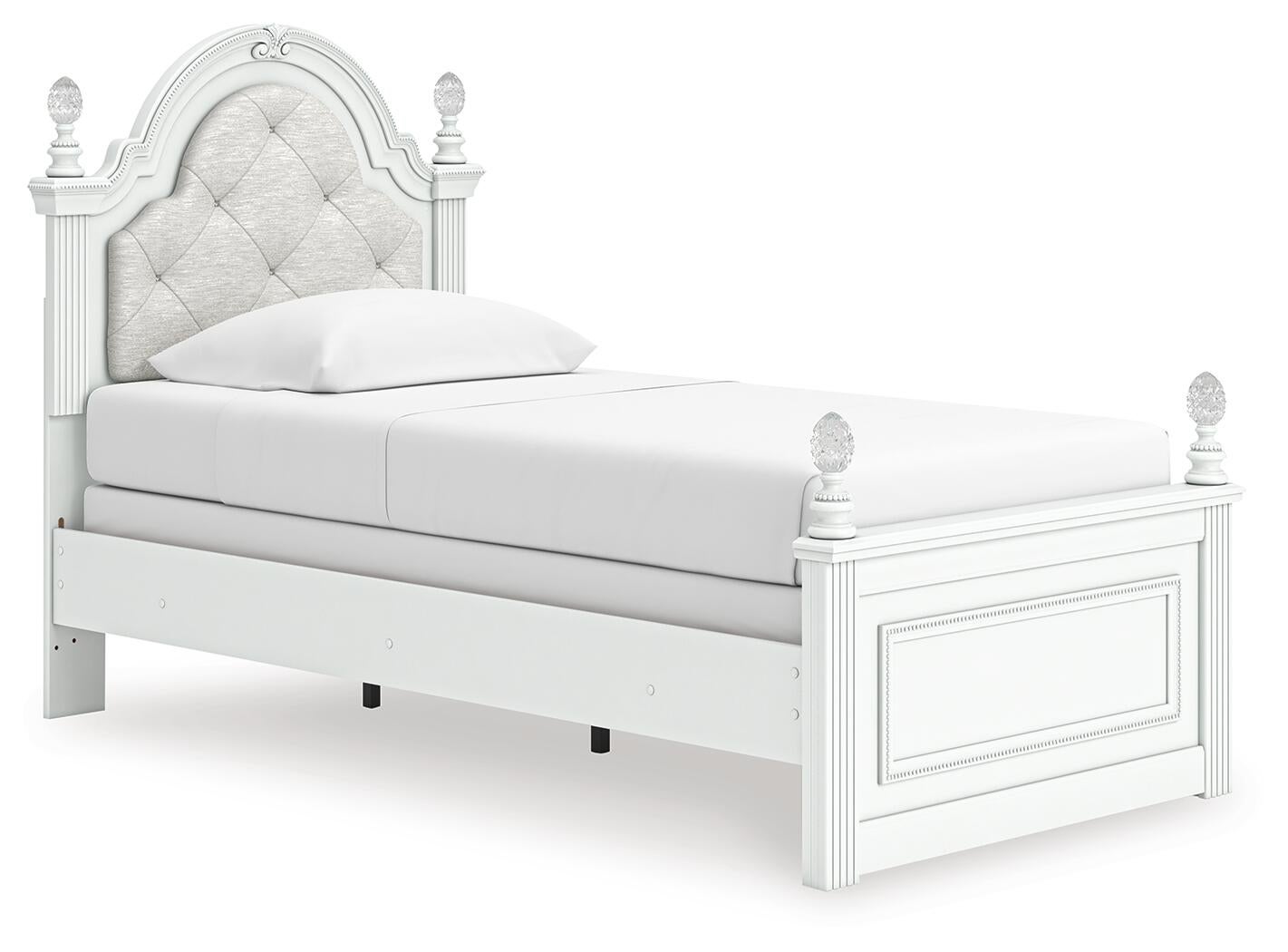 Cama doble tapizada Kozlani