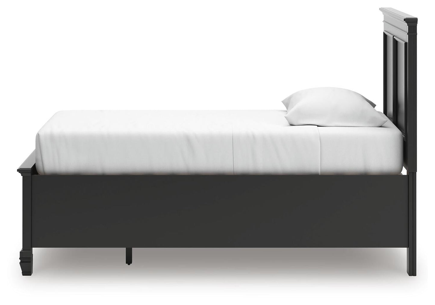 Cama doble con almacenamiento Lanolee