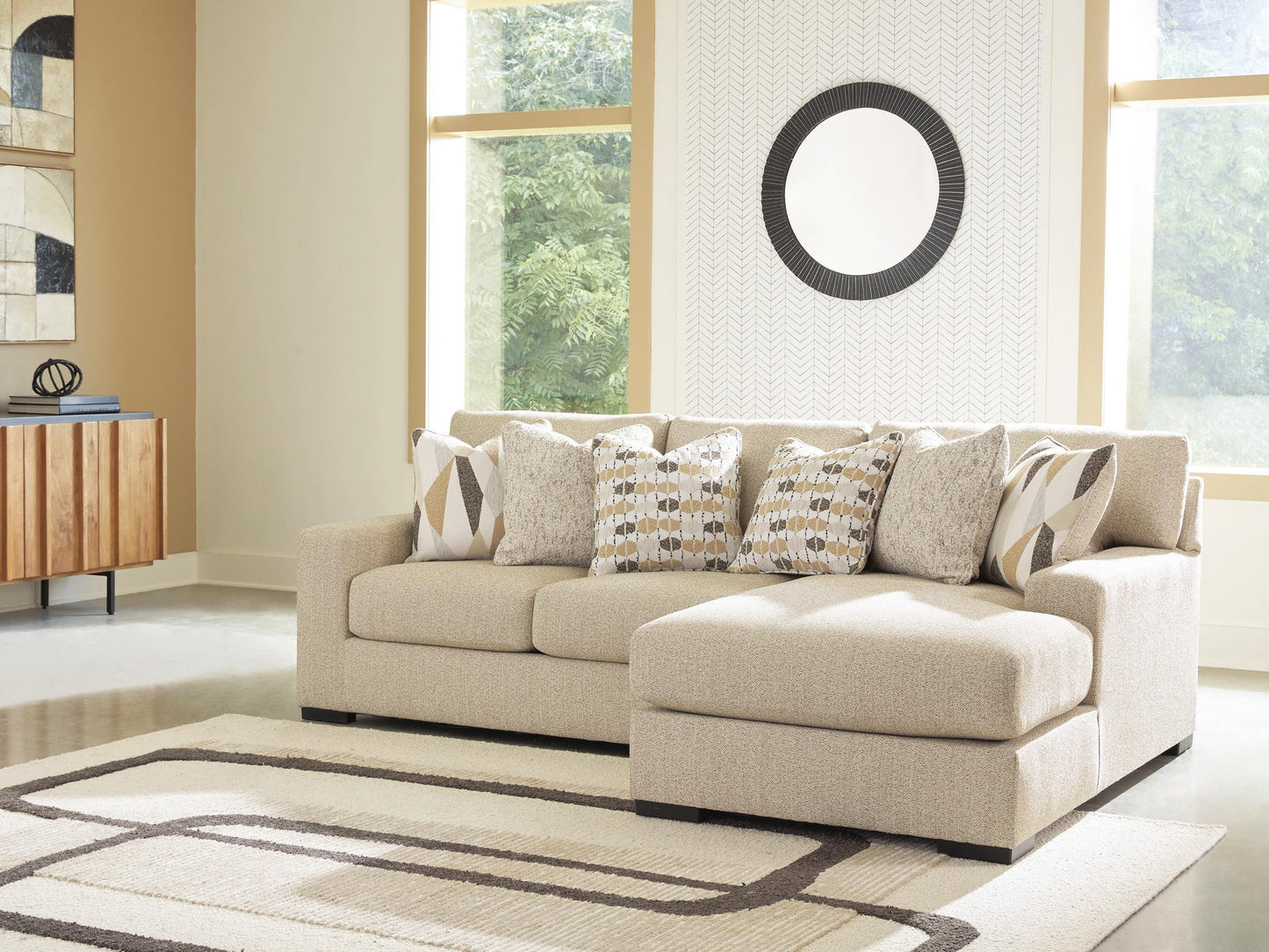 Sofá seccional de 2 piezas con chaise longue Laurelgrove