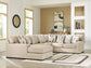 Sofá seccional Laurelgrove de 4 piezas con chaise longue