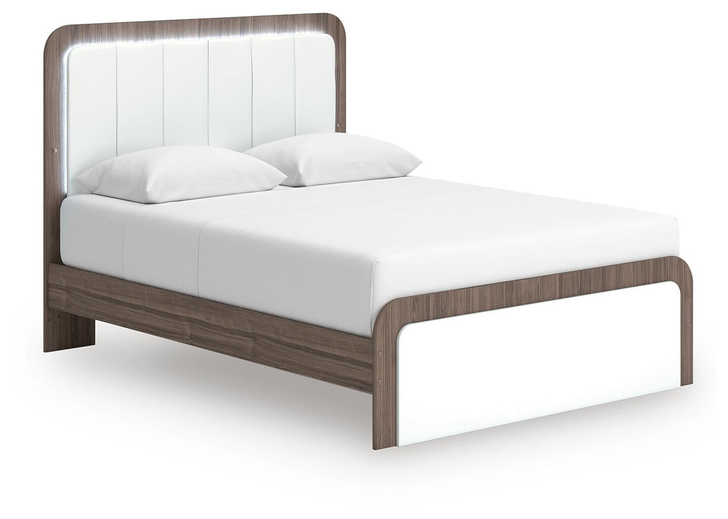 Cama tapizada Kendanport Queen