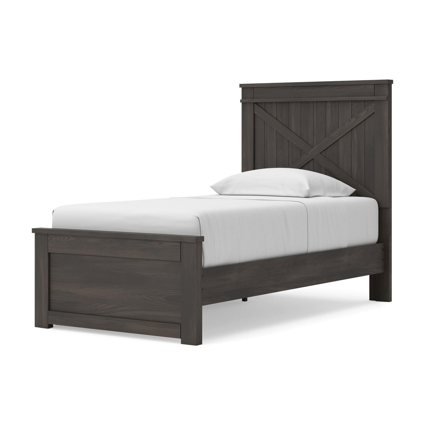 Vonitta Bay Twin Panel Bed with Storage