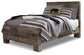 Derekson Full Panel Bed with Mirrored Dresser, Chest and Nightstand