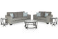 Altari Sofa and Loveseat with Coffee Table and 2 End Tables