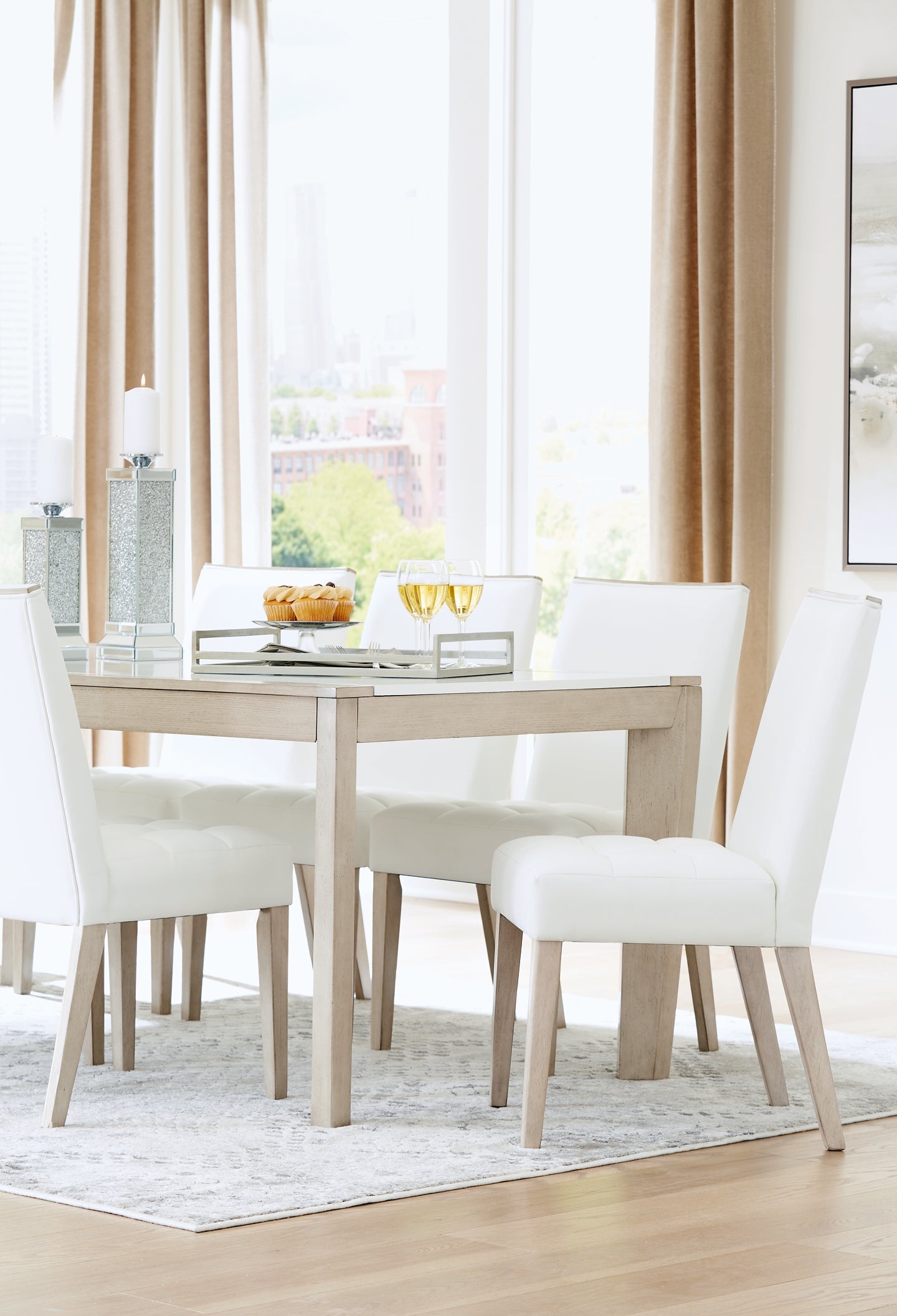 Wendora Dining Table and 8 Chairs