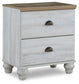 Haven Bay Queen Panel Bed with Mirrored Dresser, Chest and Nightstand