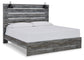 Baystorm King Panel Bed with Dresser