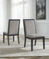 Foyland Dining Table and 8 Chairs with Storage